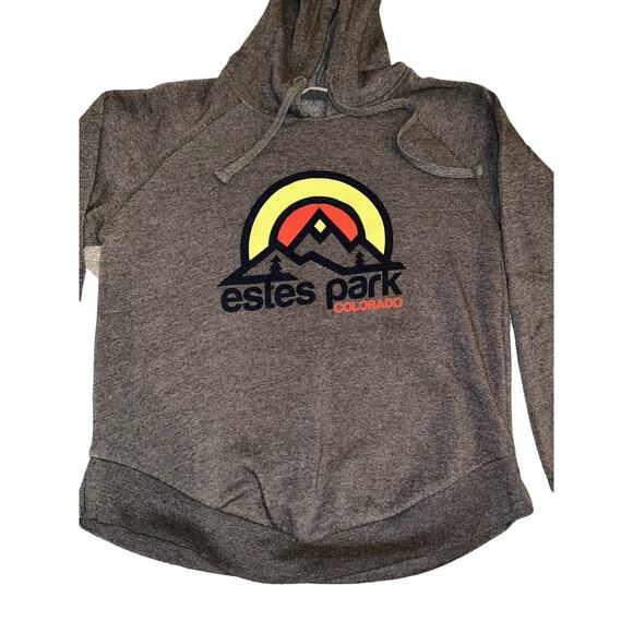 MV SPORT Estes Park Colorado Hoodie Womens Small Drawstring Outdoors‎ - Picture 2 of 7